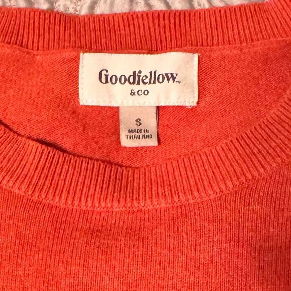 Goodfellow & Co Men's Orange Crewneck Sweater size small